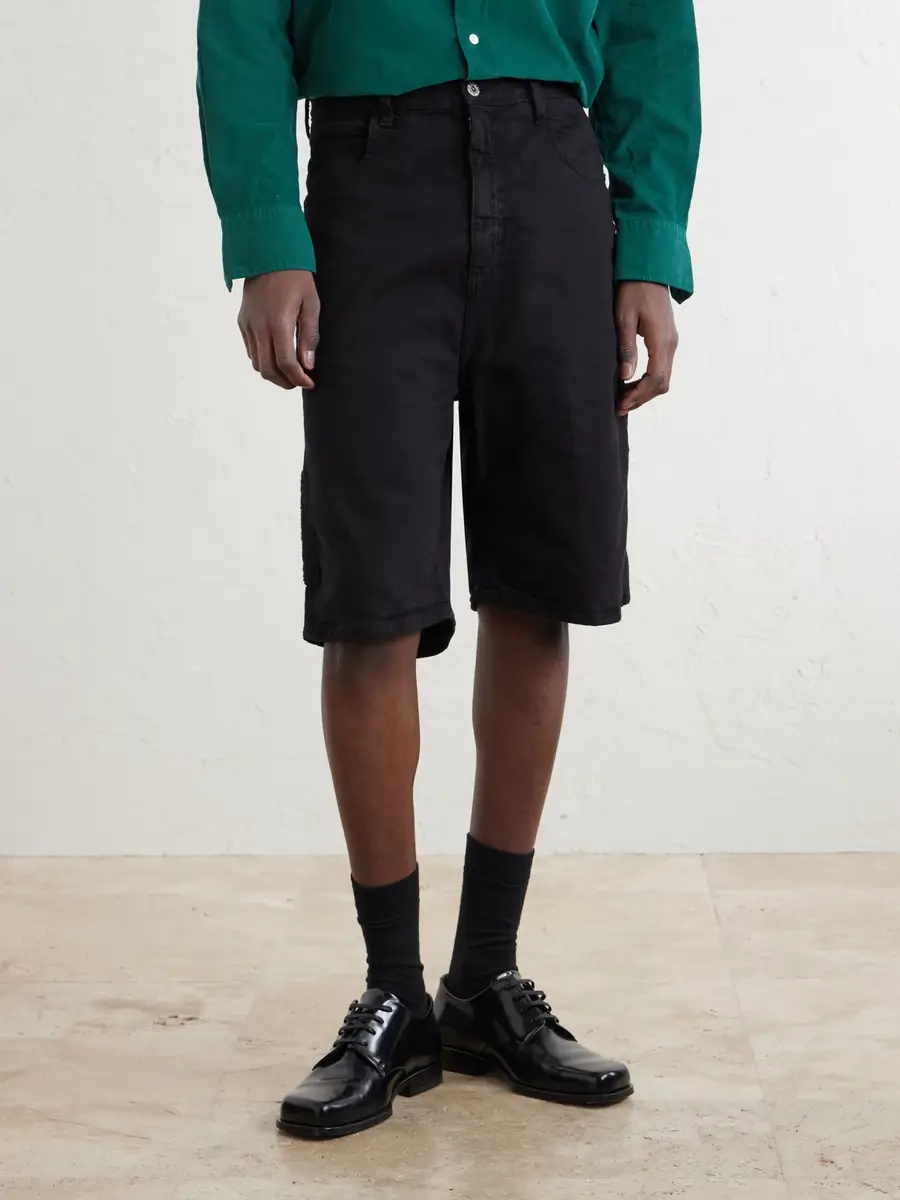 Monitaly Beach Painter Straight-Leg Denim Shorts - Men | Thumbnail 3 Monitaly Beach Painter Straight-Leg Denim Shorts - Men | Thumbnail 3