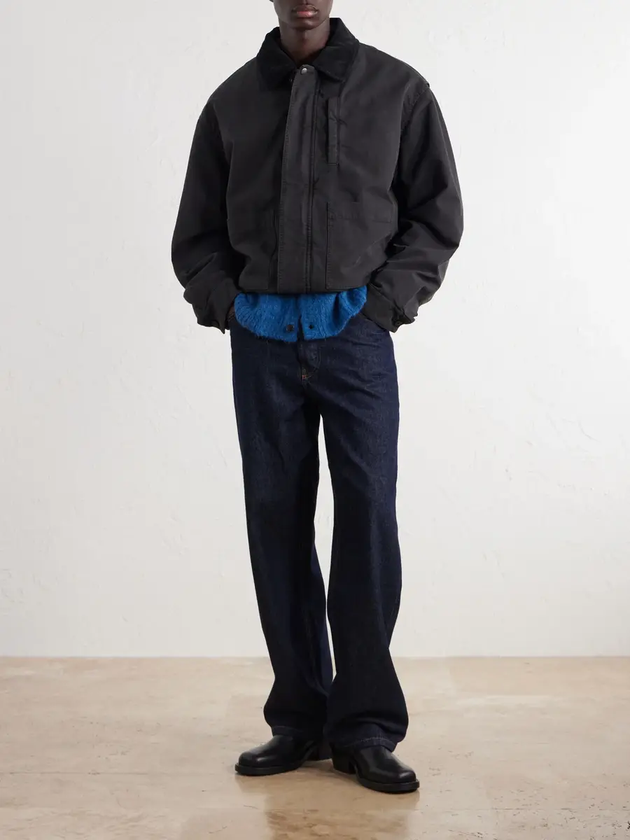 Dries Van Noten Corduroy-Trimmed Cotton-Canvas Jacket - Men | Thumbnail 2 Dries Van Noten Corduroy-Trimmed Cotton-Canvas Jacket - Men | Thumbnail 2