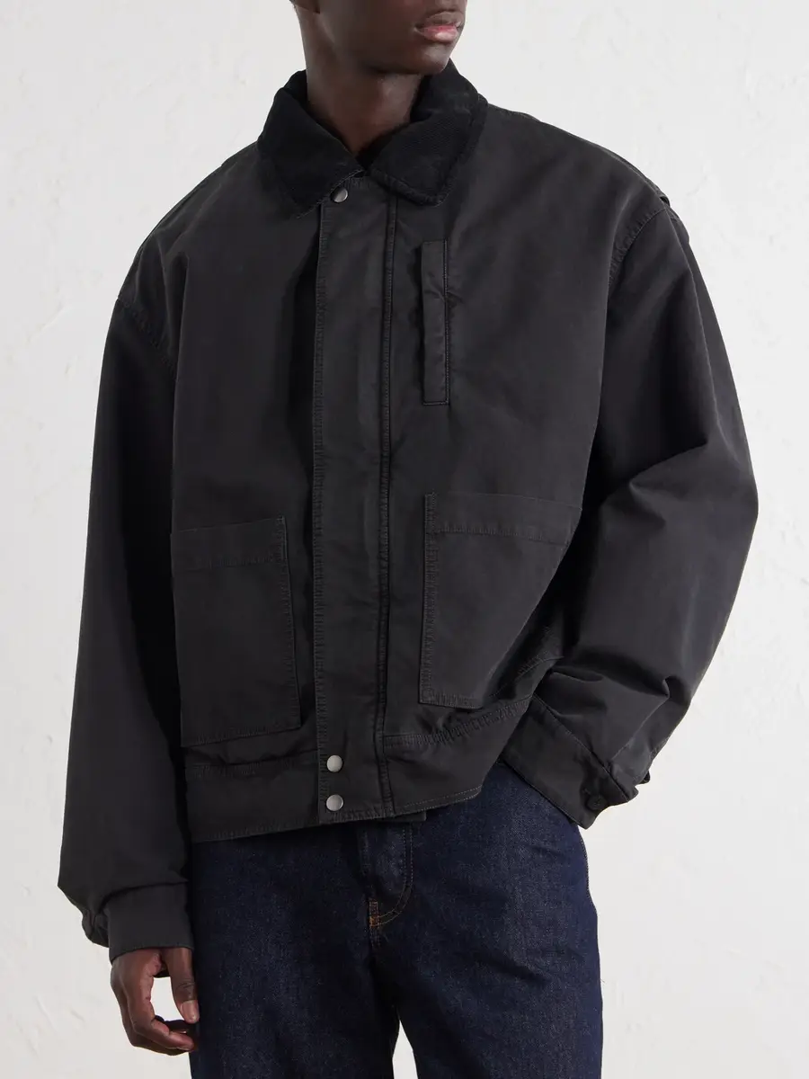 Dries Van Noten Corduroy-Trimmed Cotton-Canvas Jacket - Men | Thumbnail 3 Dries Van Noten Corduroy-Trimmed Cotton-Canvas Jacket - Men | Thumbnail 3