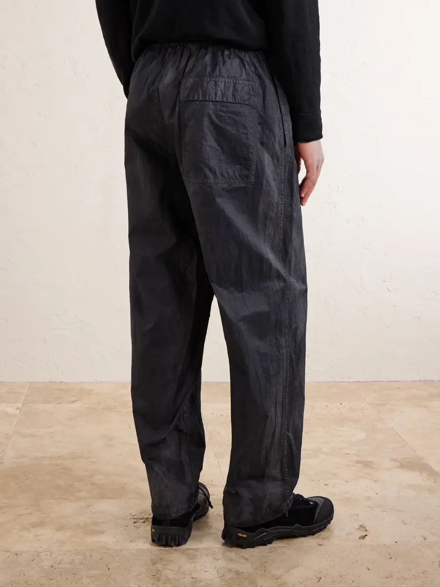 Stone Island Tapered Reflective Nylon Trousers - Men | Thumbnail 4