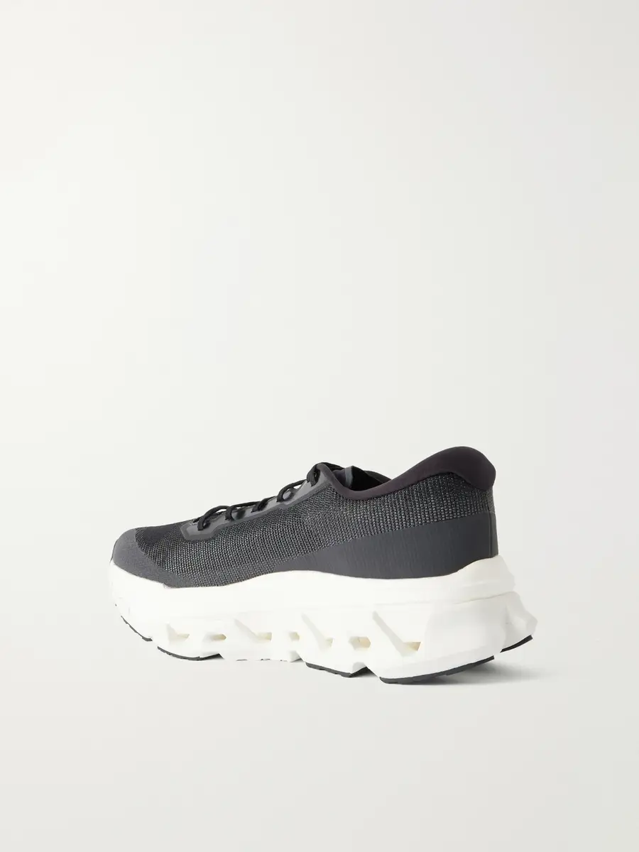ON Cloudmonster 3 Rubber-Trimmed Stretch-Knit Sneakers - Men | Thumbnail 4