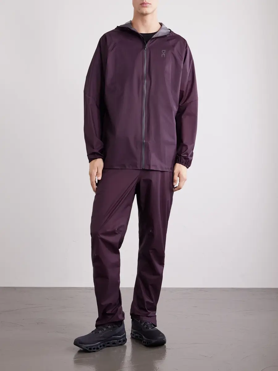 ON Logo-Print GuardTec™ Shell Hooded Jacket - Men | Thumbnail 2