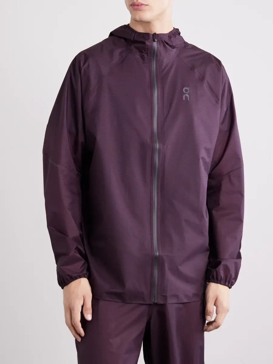 ON Logo-Print GuardTec™ Shell Hooded Jacket - Men | Thumbnail 3