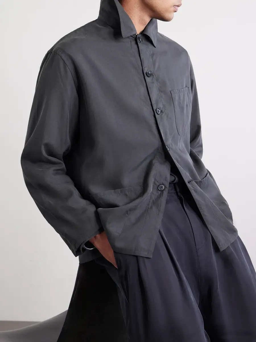 Kaptain Sunshine Silk-Gabardine Blouson Jacket - Men | Thumbnail 5 Kaptain Sunshine Silk-Gabardine Blouson Jacket - Men | Thumbnail 5
