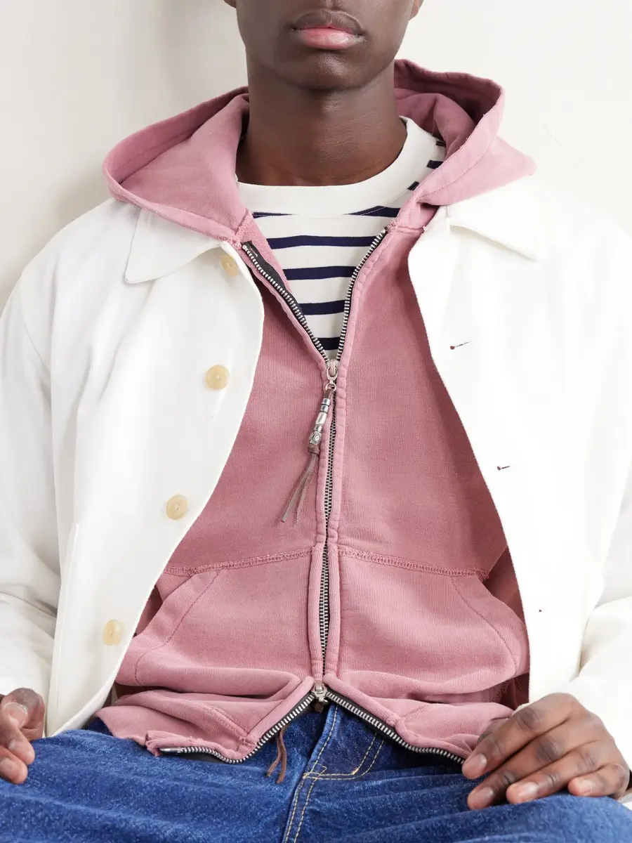 Remi Relief Cotton-Jersey Zip-Up Hoodie - Men | Thumbnail 5 Remi Relief Cotton-Jersey Zip-Up Hoodie - Men | Thumbnail 5