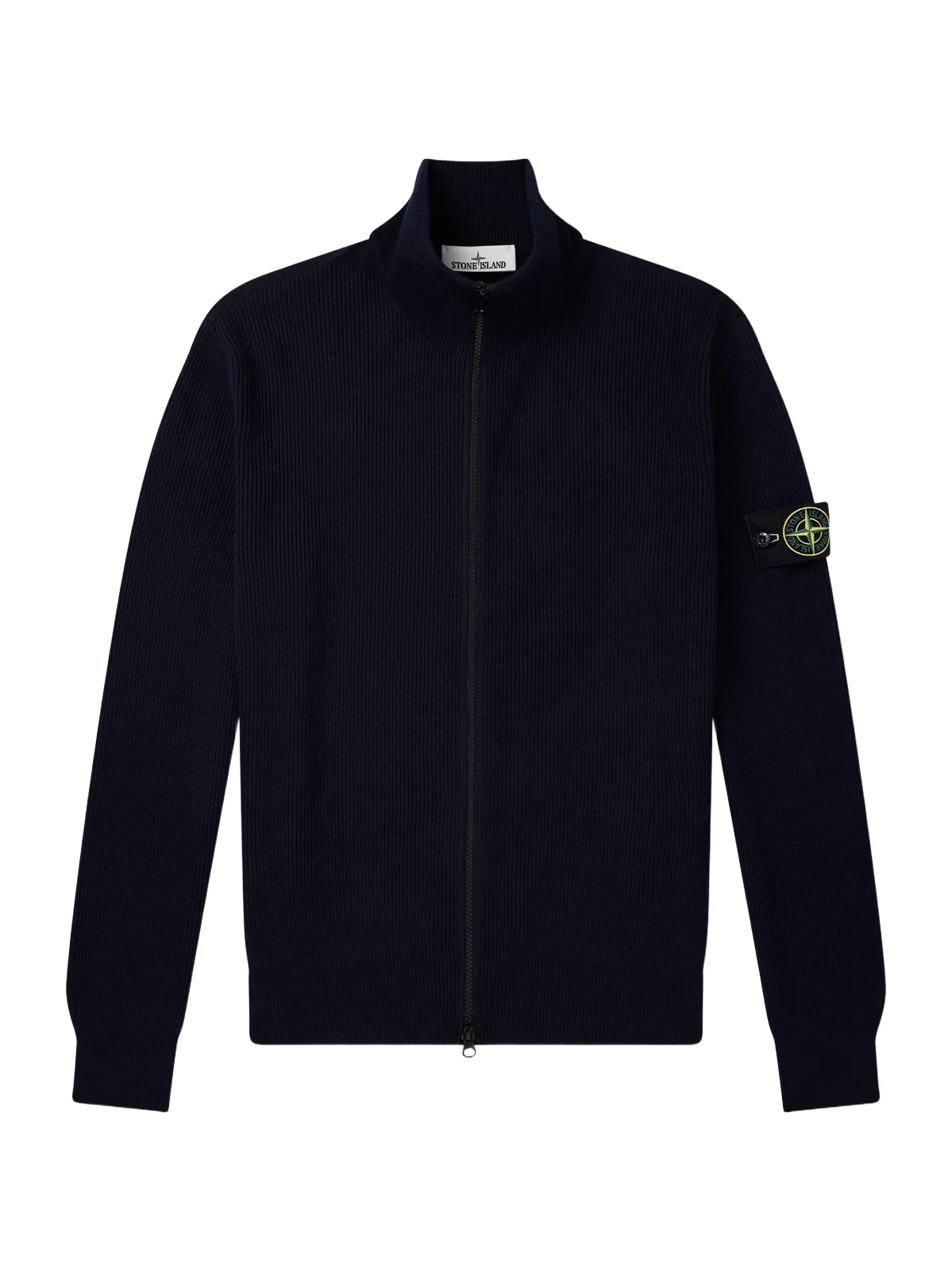 Stone Island Ribbed Organic Cotton Sweater - Men
