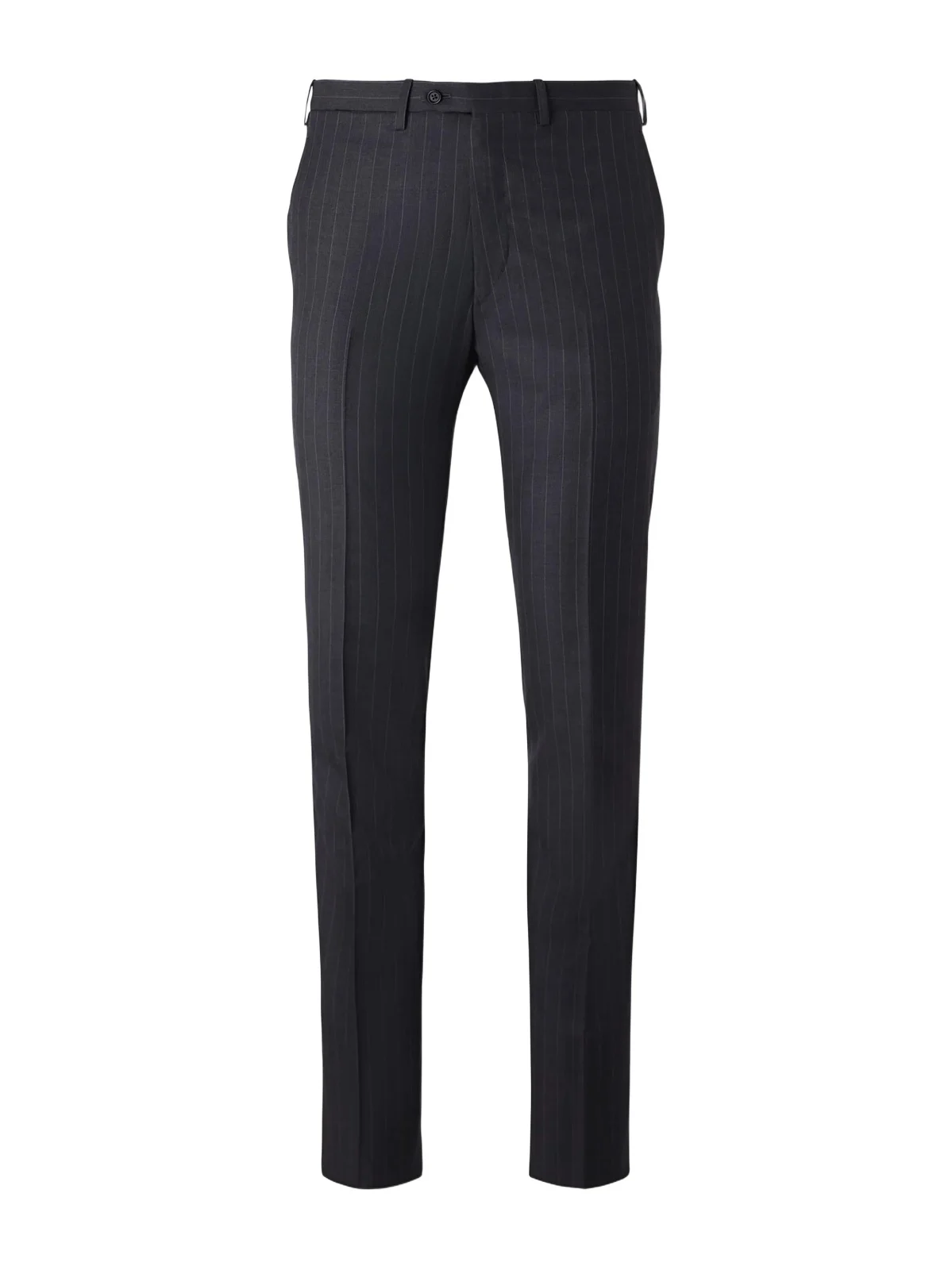 Straight-Leg Pinstriped Wool Suit Trousers - Men Straight-Leg Pinstriped Wool Suit Trousers - Men