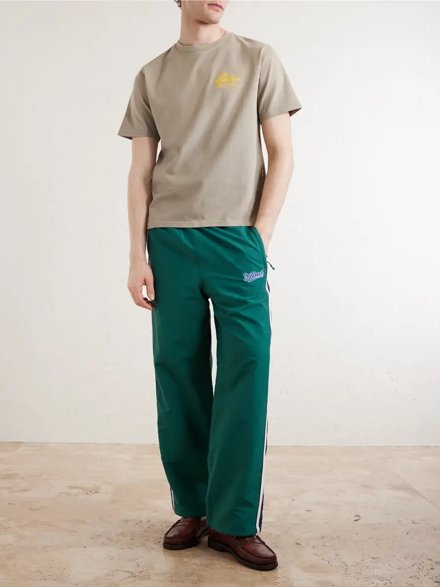 Aimé Leon Dore Unisphere Logo-Print Cotton-Jersey T-Shirt - Men | Thumbnail 2