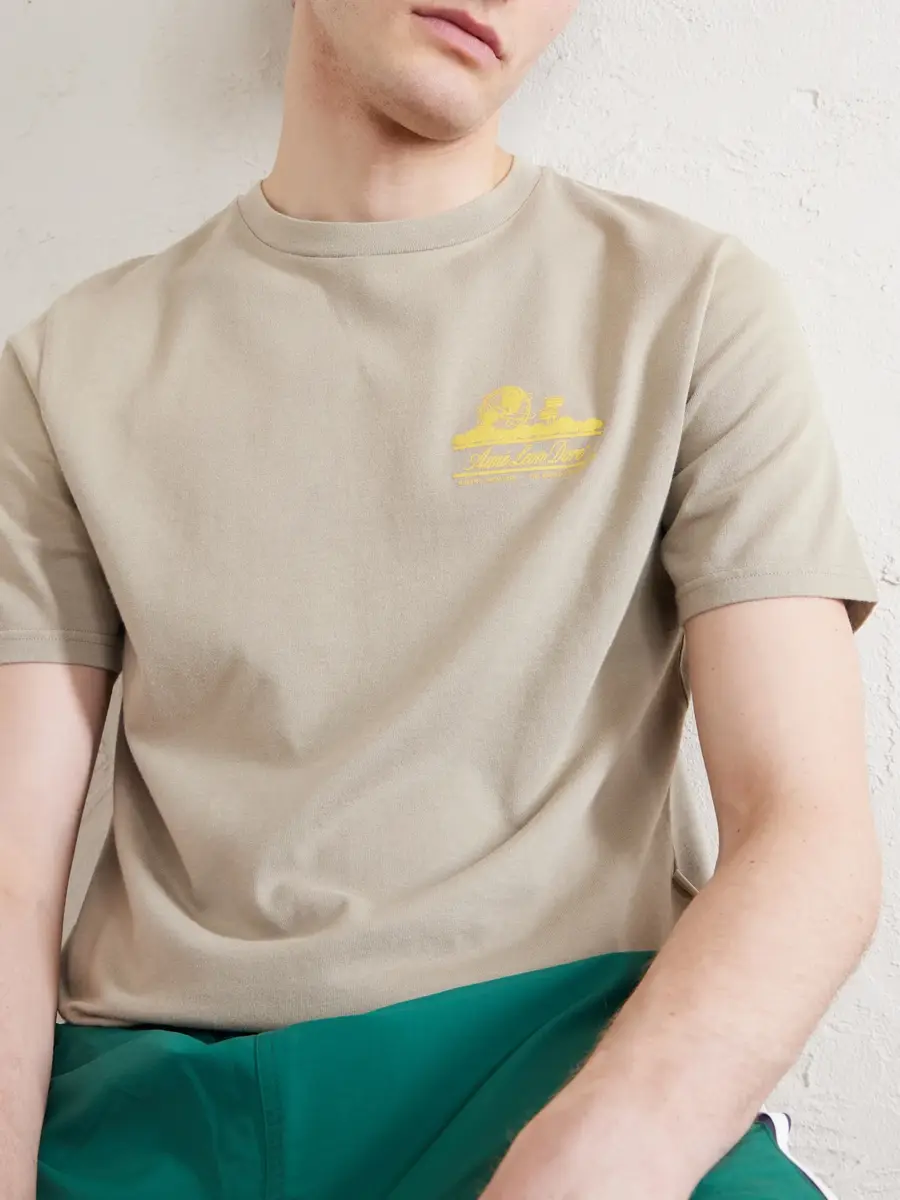 Aimé Leon Dore Unisphere Logo-Print Cotton-Jersey T-Shirt - Men | Thumbnail 5