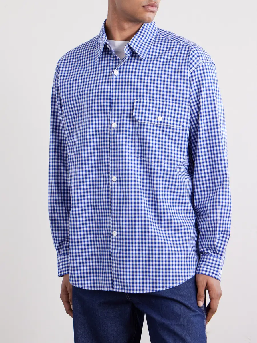 FrizmWORKS Ease Gingham Cotton Shirt - Men | Thumbnail 3 FrizmWORKS Ease Gingham Cotton Shirt - Men | Thumbnail 3