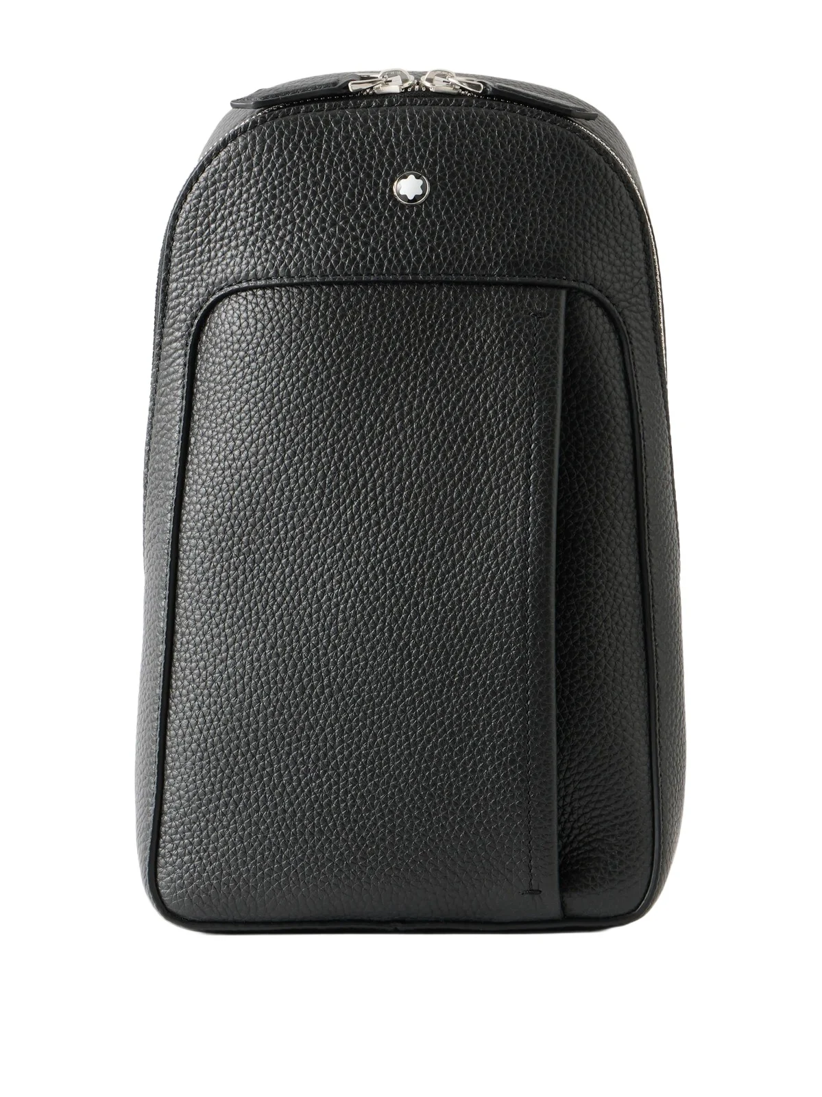 Companion Logo-Appliquéd Full-Grain Leather Messenger Bag - Men