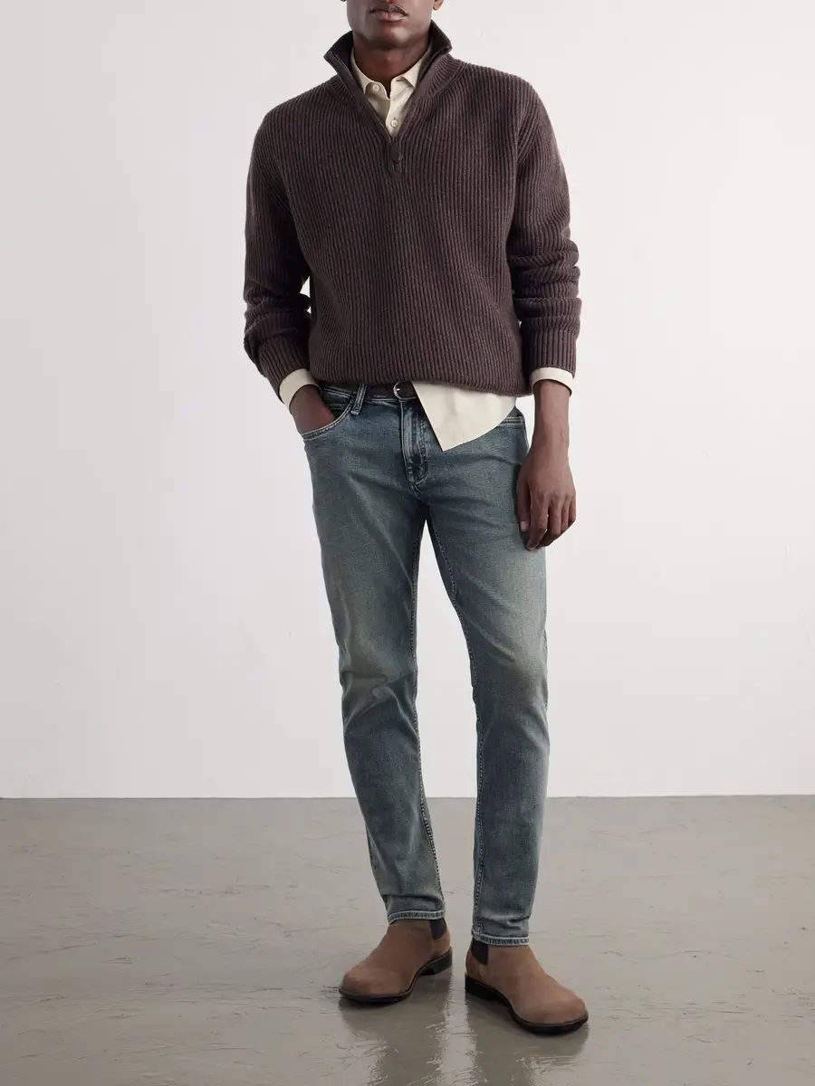 rag & bone Fit 3 Authentic Slim-Fit Stretch-Denim Jeans - Men | Thumbnail 2