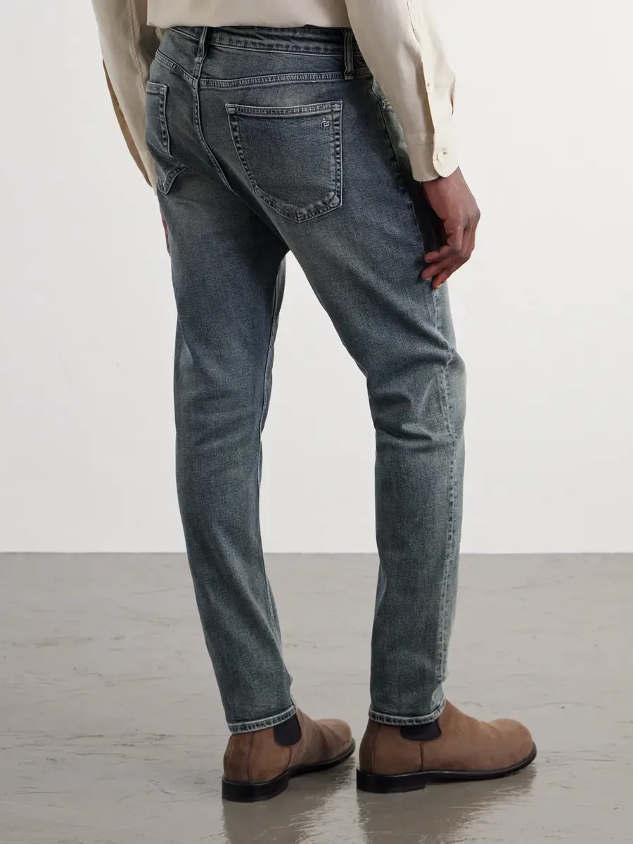 rag & bone Fit 3 Authentic Slim-Fit Stretch-Denim Jeans - Men | Thumbnail 4