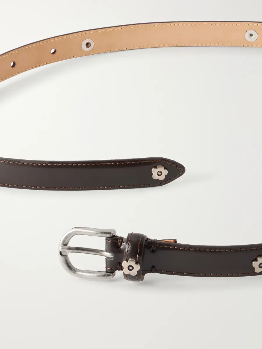 mfpen Purpose 2cm embellished leather belt - Men | Thumbnail 3 mfpen Purpose 2cm embellished leather belt - Men | Thumbnail 3