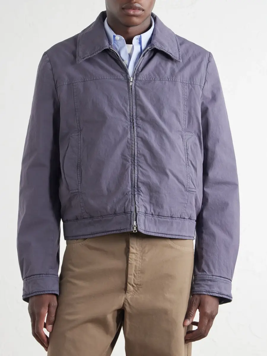 Dries Van Noten Cotton-Blend Blouson Jacket - Men | Thumbnail 3 Dries Van Noten Cotton-Blend Blouson Jacket - Men | Thumbnail 3