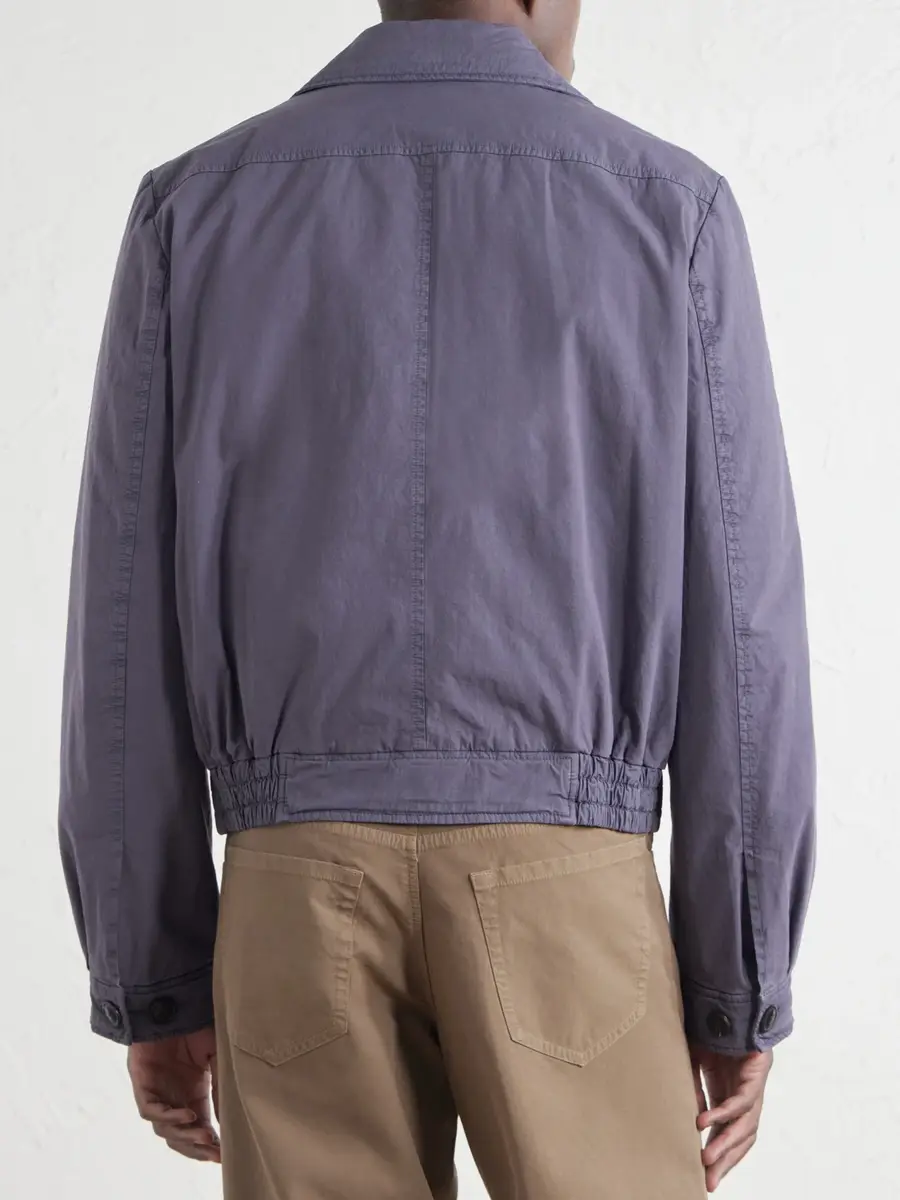 Dries Van Noten Cotton-Blend Blouson Jacket - Men | Thumbnail 4 Dries Van Noten Cotton-Blend Blouson Jacket - Men | Thumbnail 4