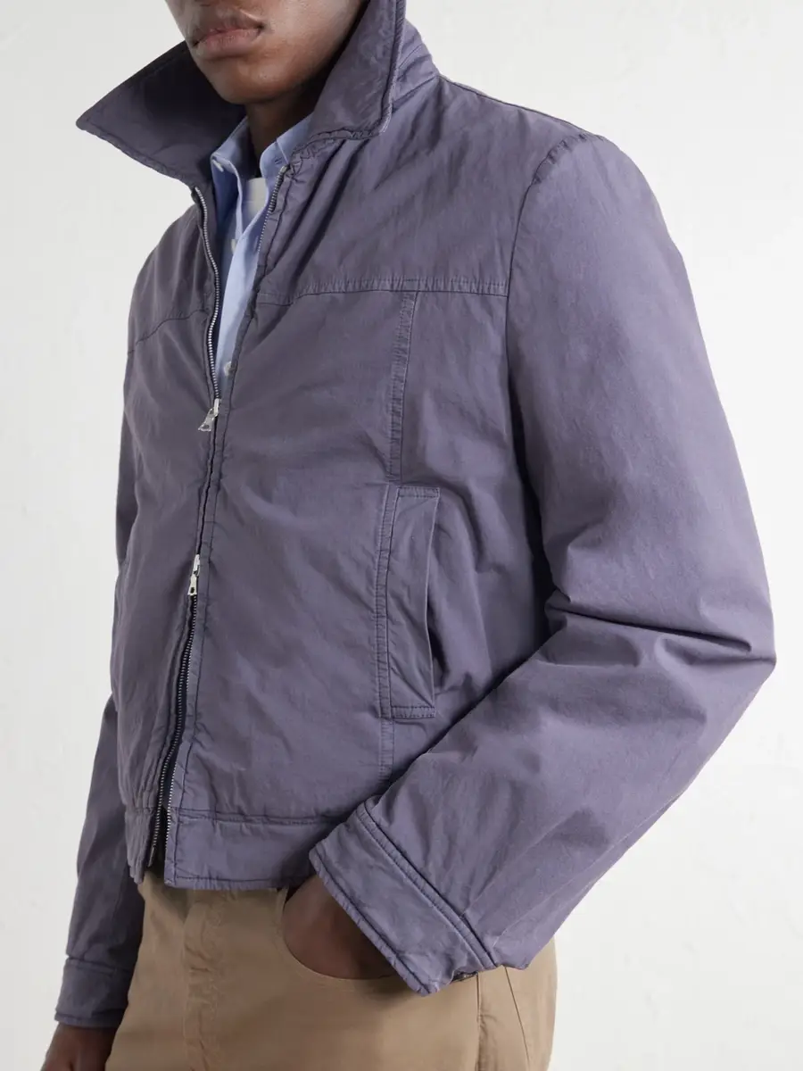 Dries Van Noten Cotton-Blend Blouson Jacket - Men | Thumbnail 5 Dries Van Noten Cotton-Blend Blouson Jacket - Men | Thumbnail 5
