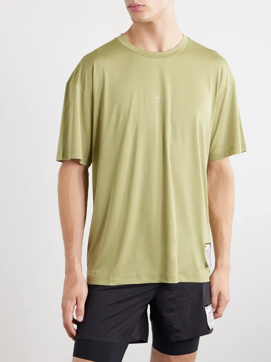 Satisfy Logo-Print AuraLite™ T-Shirt - Men | Thumbnail 3