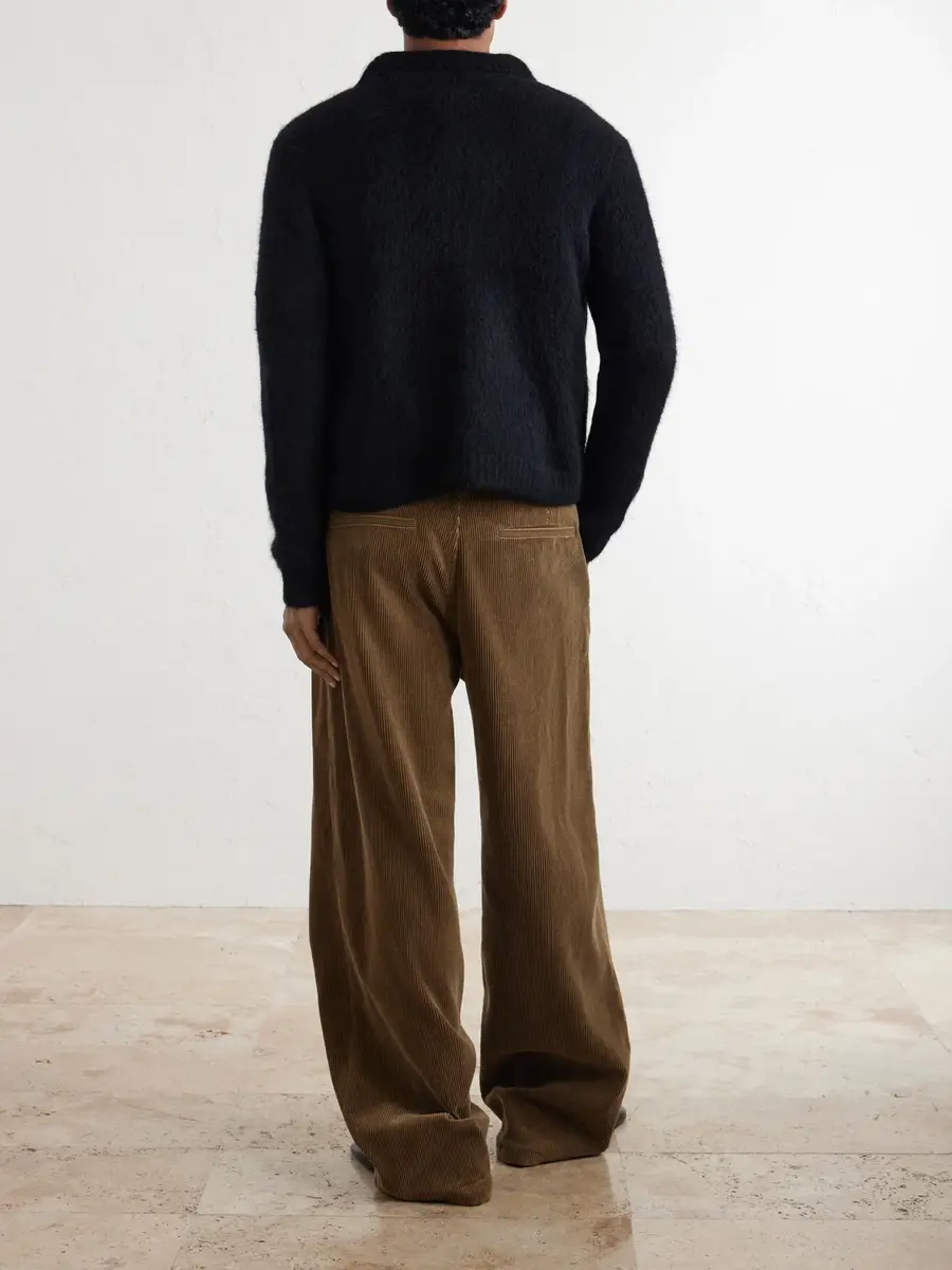 Dries Van Noten Mora Cropped Alpaca-Blend Cardigan - Men | Thumbnail 4 Dries Van Noten Mora Cropped Alpaca-Blend Cardigan - Men | Thumbnail 4