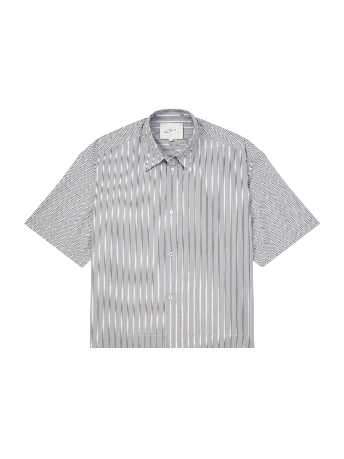 Studio Nicholson Sanko Striped Cotton-Poplin Shirt - Men