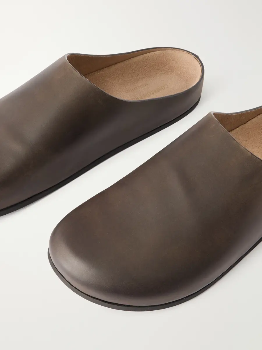 Common Projects Leather Clogs - Men | Thumbnail 4