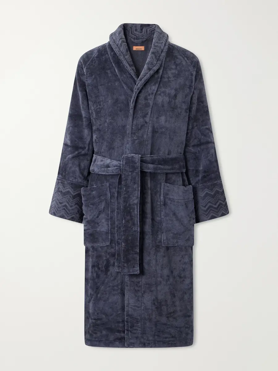 Missoni Home Giorgio Cotton-Terry Robe - Men | Thumbnail 2 Missoni Home Giorgio Cotton-Terry Robe - Men | Thumbnail 2