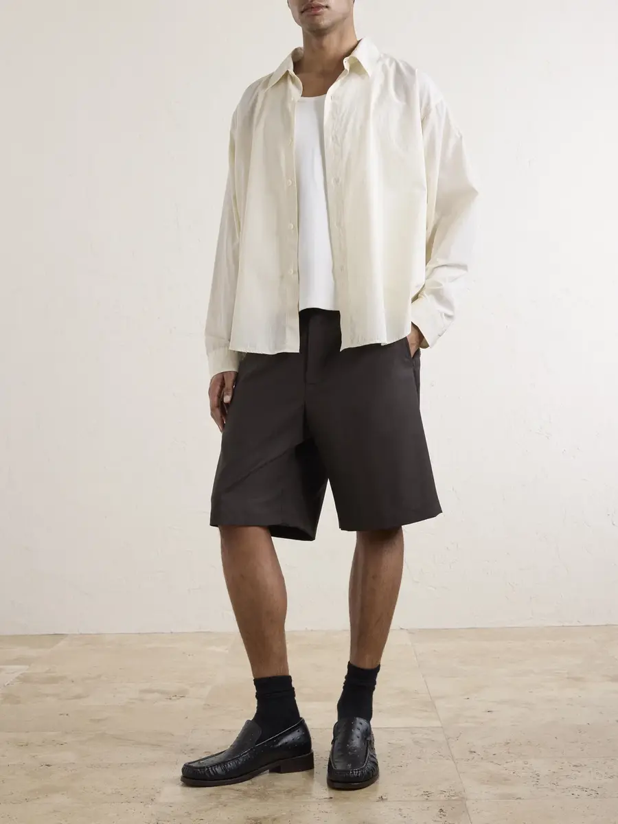 mfpen Exact Striped Cotton Shirt - Men | Thumbnail 2