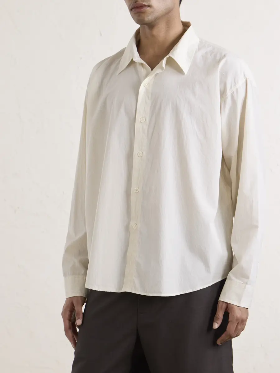 mfpen Exact Striped Cotton Shirt - Men | Thumbnail 3