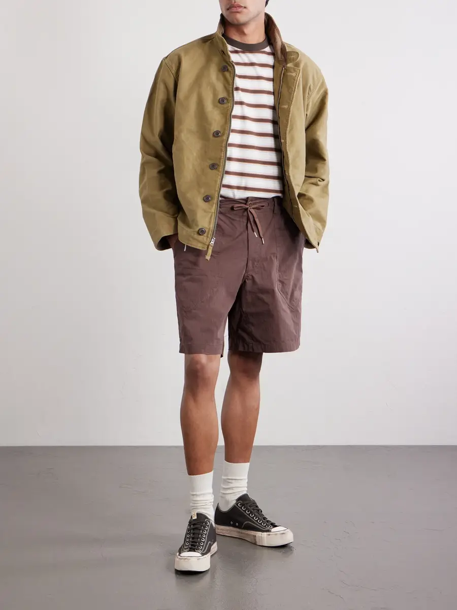 FrizmWORKS Fatigue Straight-Leg Cotton-Blend Shorts - Men | Thumbnail 2 FrizmWORKS Fatigue Straight-Leg Cotton-Blend Shorts - Men | Thumbnail 2