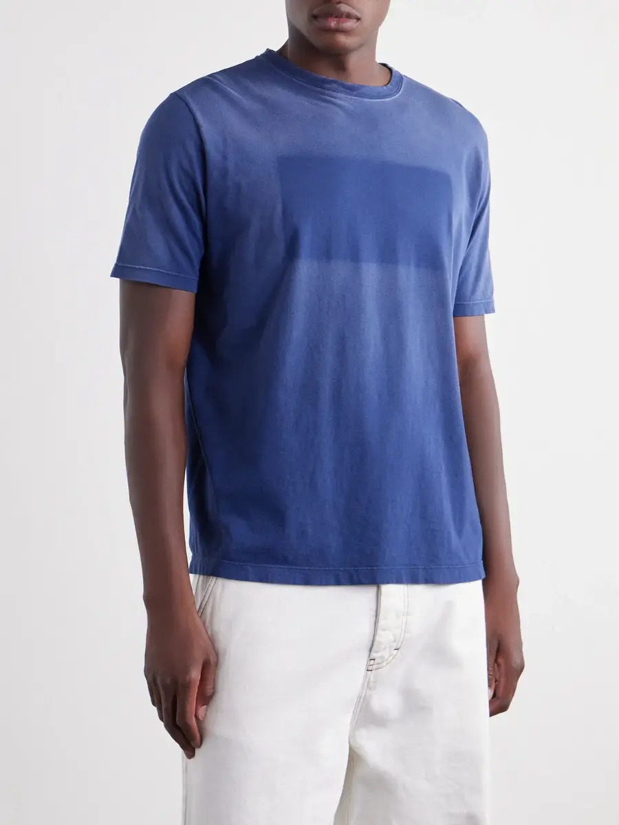 Maison Margiela Printed Cotton-Jersey T-Shirt - Men | Thumbnail 3