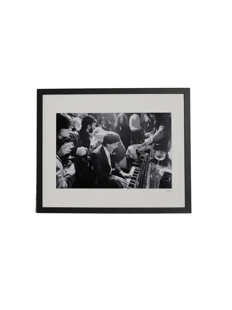 Sonic Editions Framed 1981 McCartney at the Wedding Print, 50" x 40" - Men