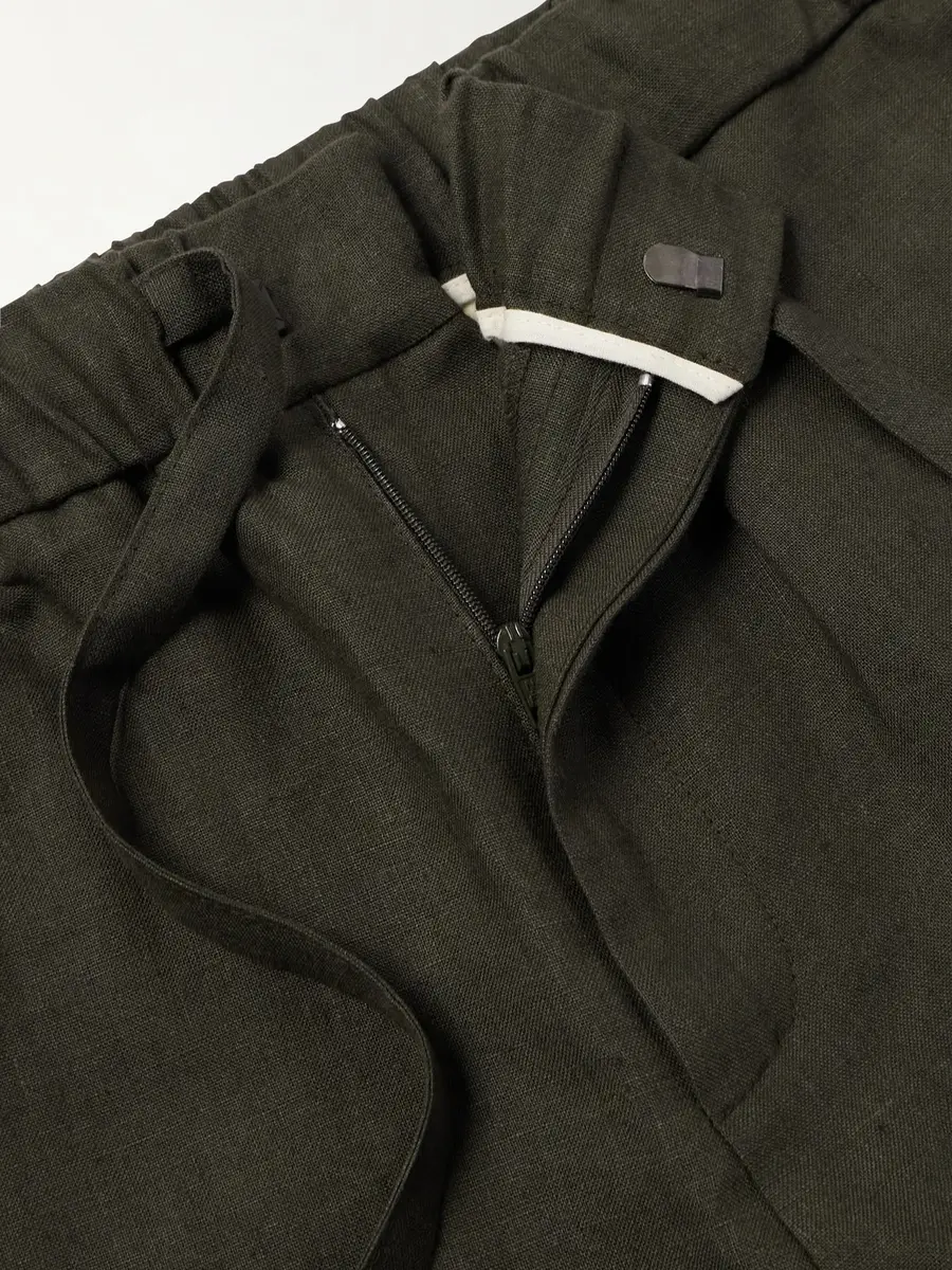 De Bonne Facture Traveler Straight-Leg Linen Shorts - Men | Thumbnail 6