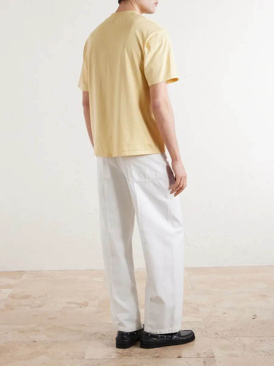 Kaptain Sunshine Suvin Supima Cotton-Jersey T-Shirt - Men | Thumbnail 4 Kaptain Sunshine Suvin Supima Cotton-Jersey T-Shirt - Men | Thumbnail 4
