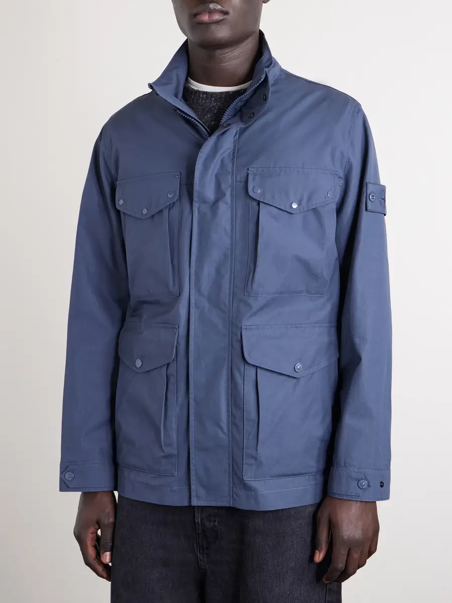 Stone Island GHOST Cotton-Canvas Field Jacket - Men | Thumbnail 3 Stone Island GHOST Cotton-Canvas Field Jacket - Men | Thumbnail 3