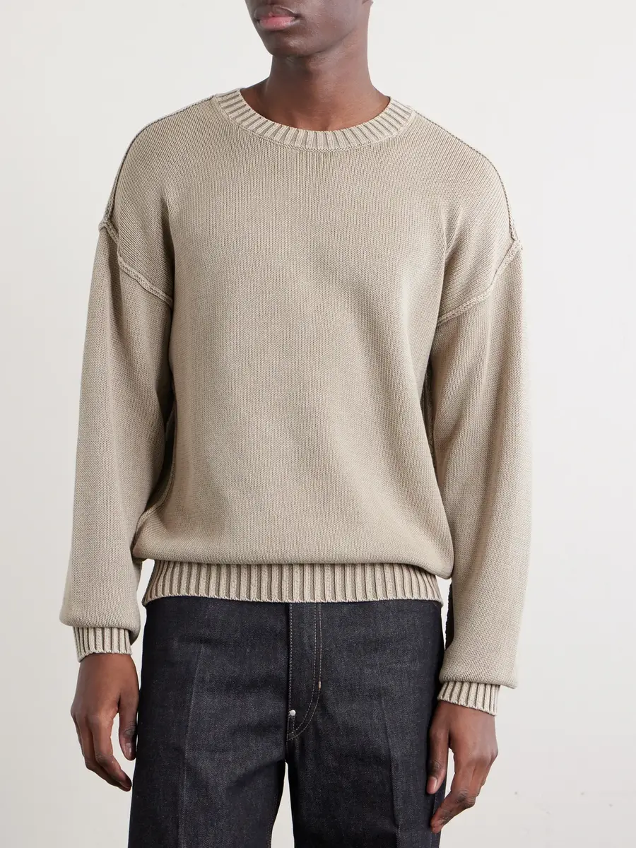 Aimé Leon Dore Cotton Sweater - Men | Thumbnail 3