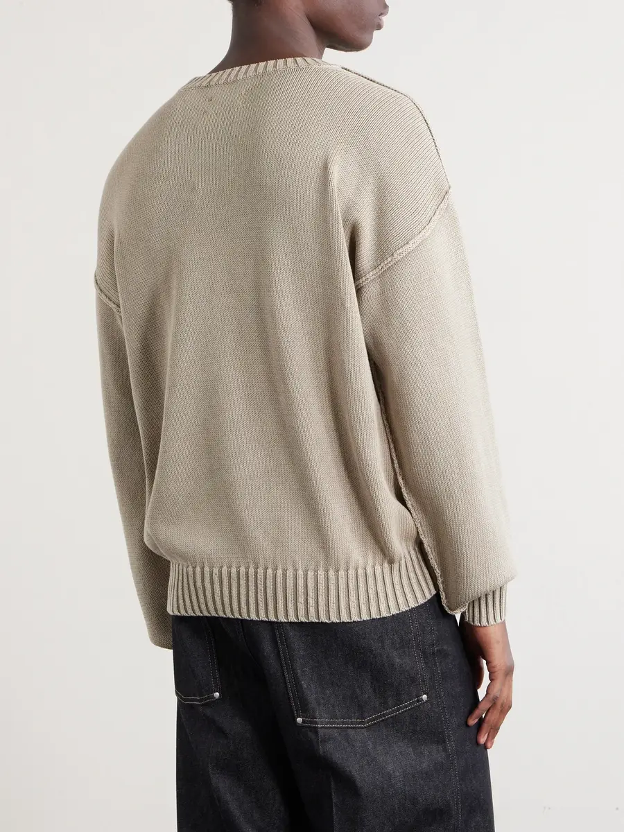 Aimé Leon Dore Cotton Sweater - Men | Thumbnail 4