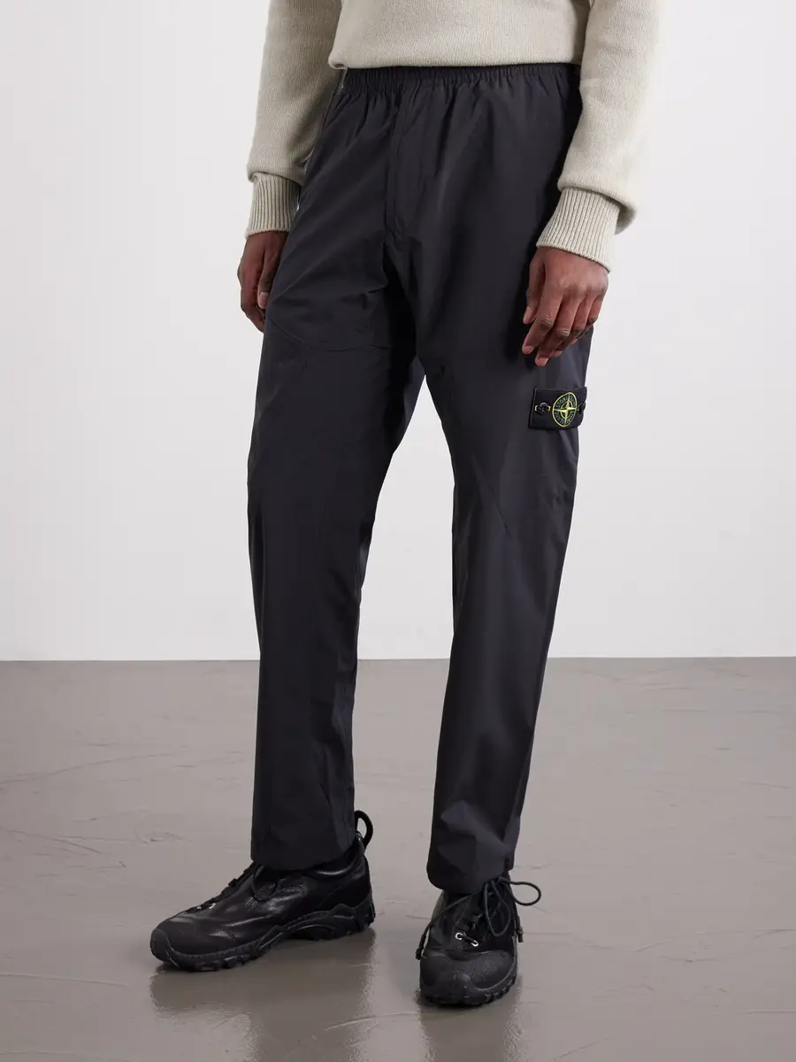 Stone Island Straight-Leg Shell R_e.dye® Trousers - Men | Thumbnail 3 Stone Island Straight-Leg Shell R_e.dye® Trousers - Men | Thumbnail 3