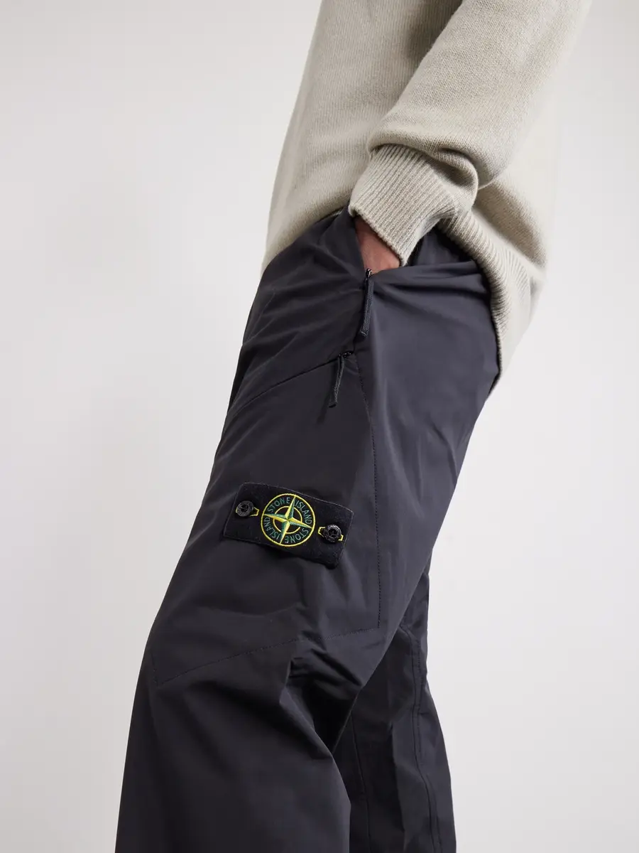 Stone Island Straight-Leg Shell R_e.dye® Trousers - Men | Thumbnail 5 Stone Island Straight-Leg Shell R_e.dye® Trousers - Men | Thumbnail 5