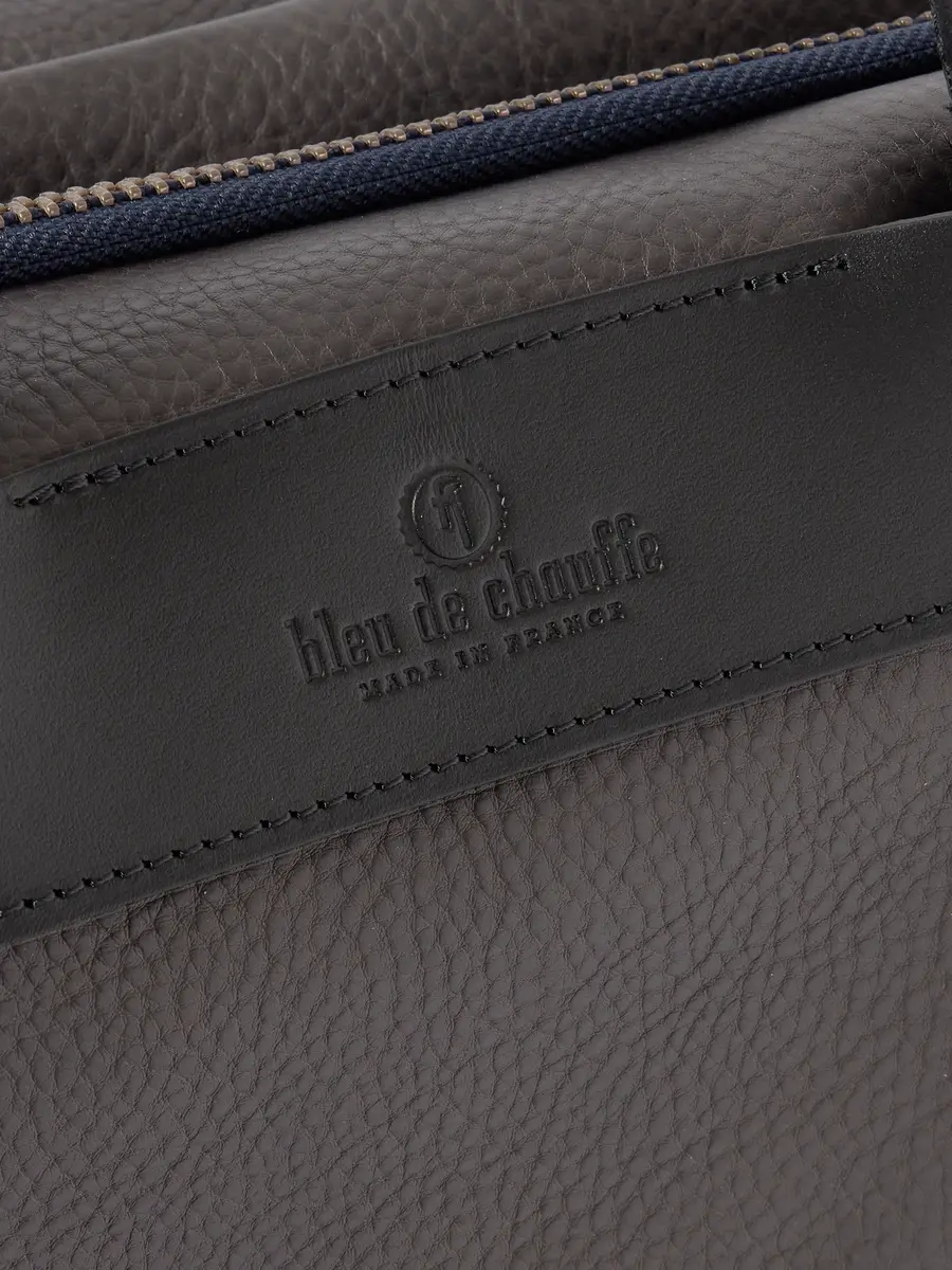 Bleu de Chauffe Bowling Full-Grain Leather Weekend Bag - Men | Thumbnail 4 Bleu de Chauffe Bowling Full-Grain Leather Weekend Bag - Men | Thumbnail 4