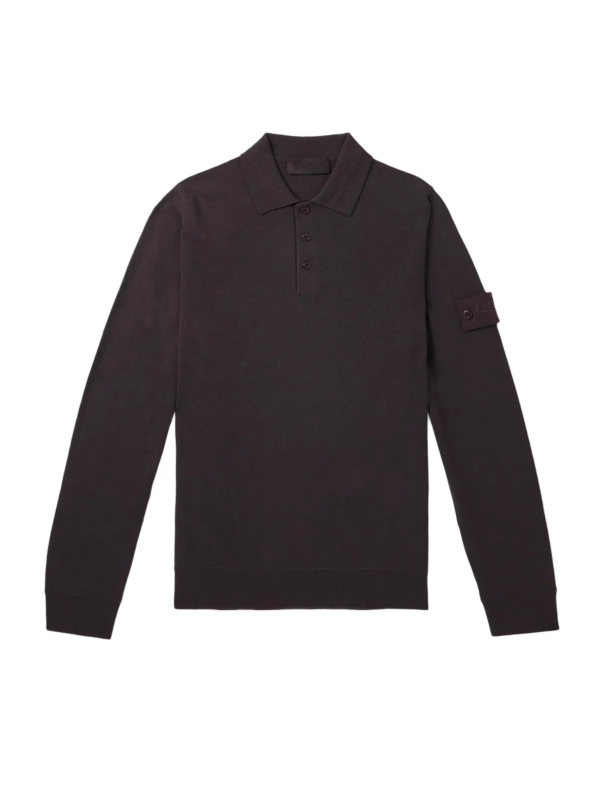 Stone Island GHOST Virgin Wool Polo Shirt - Men