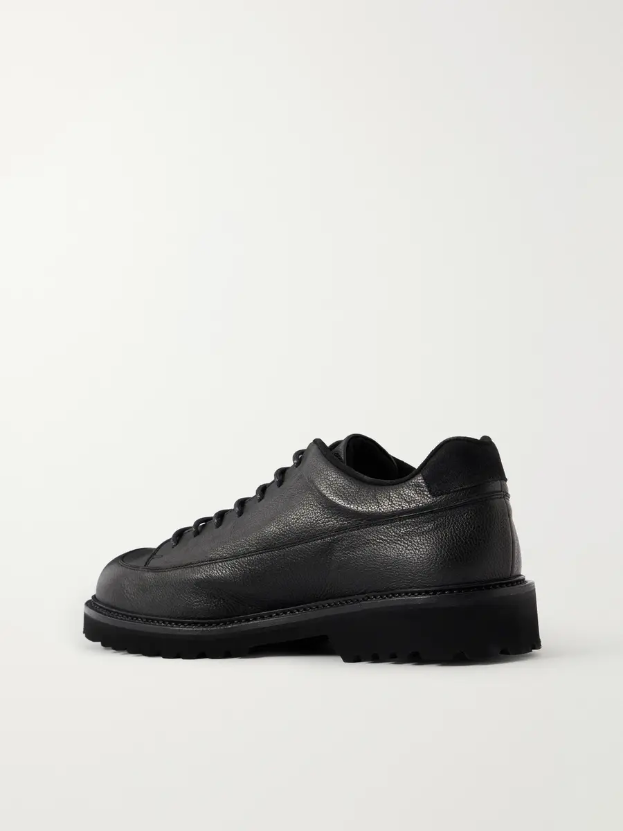 Common Projects Piuma Suede-Trimmed Full-Grain Leather Hiking Boots - Men | Thumbnail 4 Common Projects Piuma Suede-Trimmed Full-Grain Leather Hiking Boots - Men | Thumbnail 4