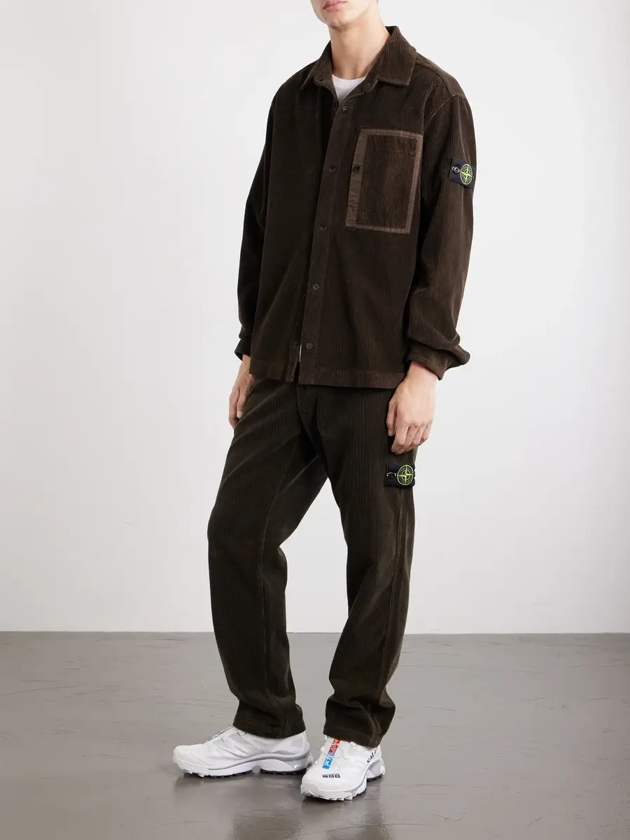 Stone Island Organic Cotton-Corduroy 800 Jacket - Men | Thumbnail 2 Stone Island Organic Cotton-Corduroy 800 Jacket - Men | Thumbnail 2