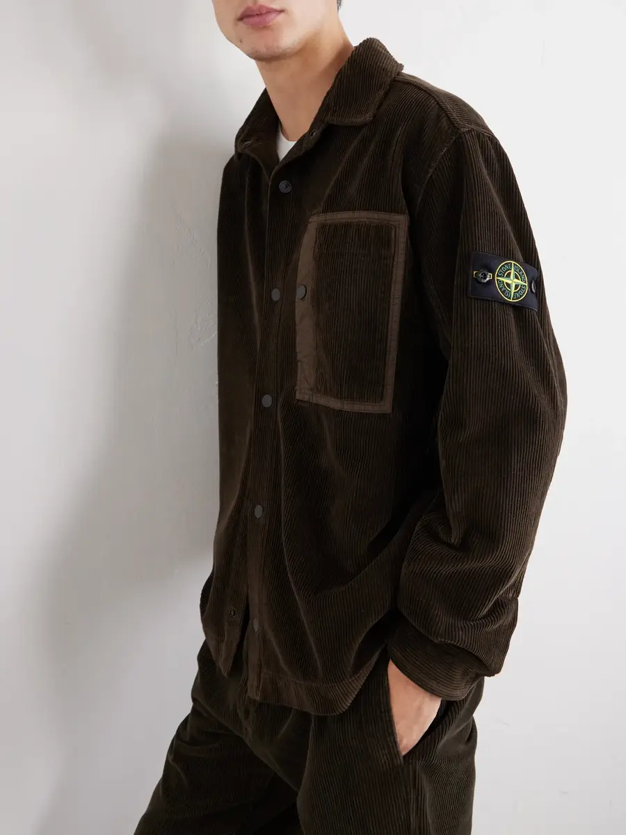 Stone Island Organic Cotton-Corduroy 800 Jacket - Men | Thumbnail 5 Stone Island Organic Cotton-Corduroy 800 Jacket - Men | Thumbnail 5