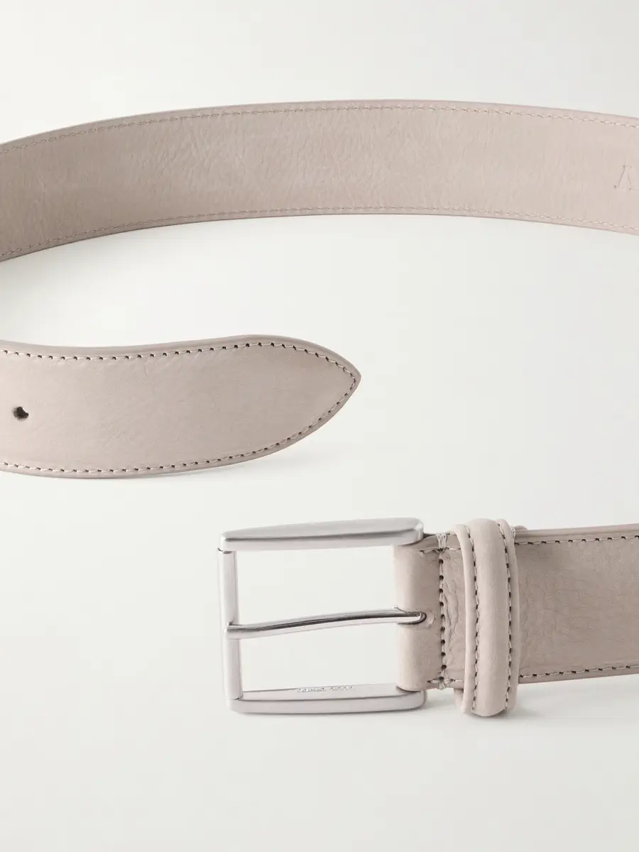 Anderson's 3cm Suede Leather Belt - Men | Thumbnail 3 Anderson's 3cm Suede Leather Belt - Men | Thumbnail 3
