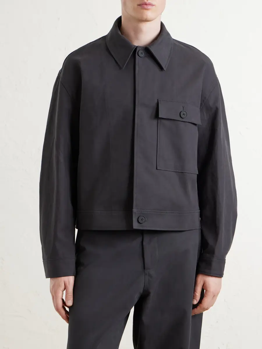 Studio Nicholson Drey Cotton-Twill Jacket - Men | Thumbnail 3