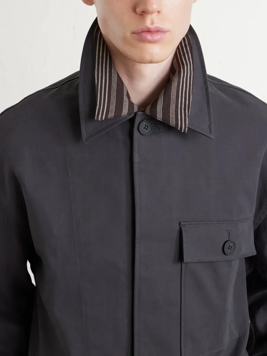Studio Nicholson Drey Cotton-Twill Jacket - Men | Thumbnail 5