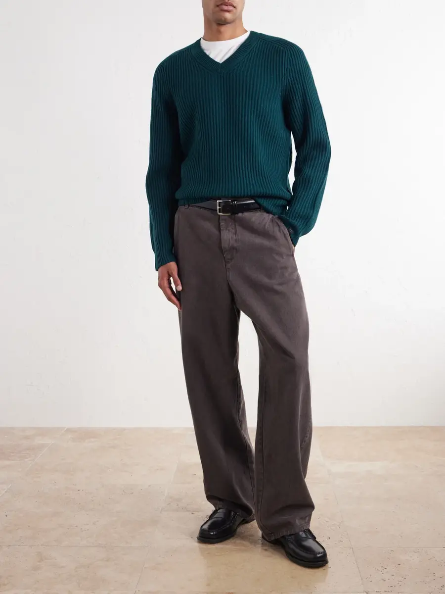 rag & bone Ribbed Wool and Cashmere-Blend Sweater - Men | Thumbnail 2