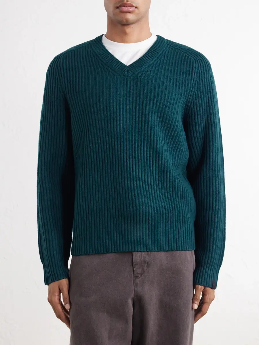 rag & bone Ribbed Wool and Cashmere-Blend Sweater - Men | Thumbnail 3