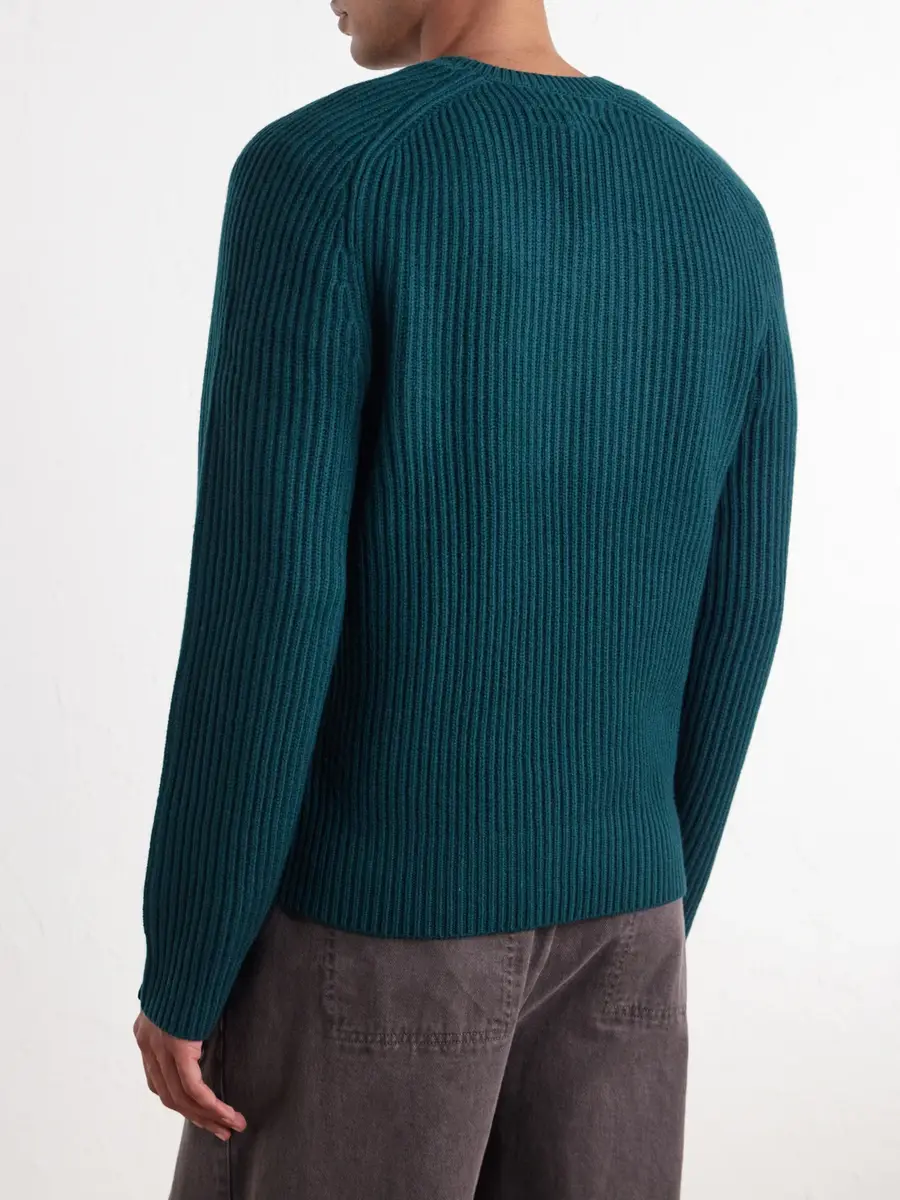 rag & bone Ribbed Wool and Cashmere-Blend Sweater - Men | Thumbnail 4