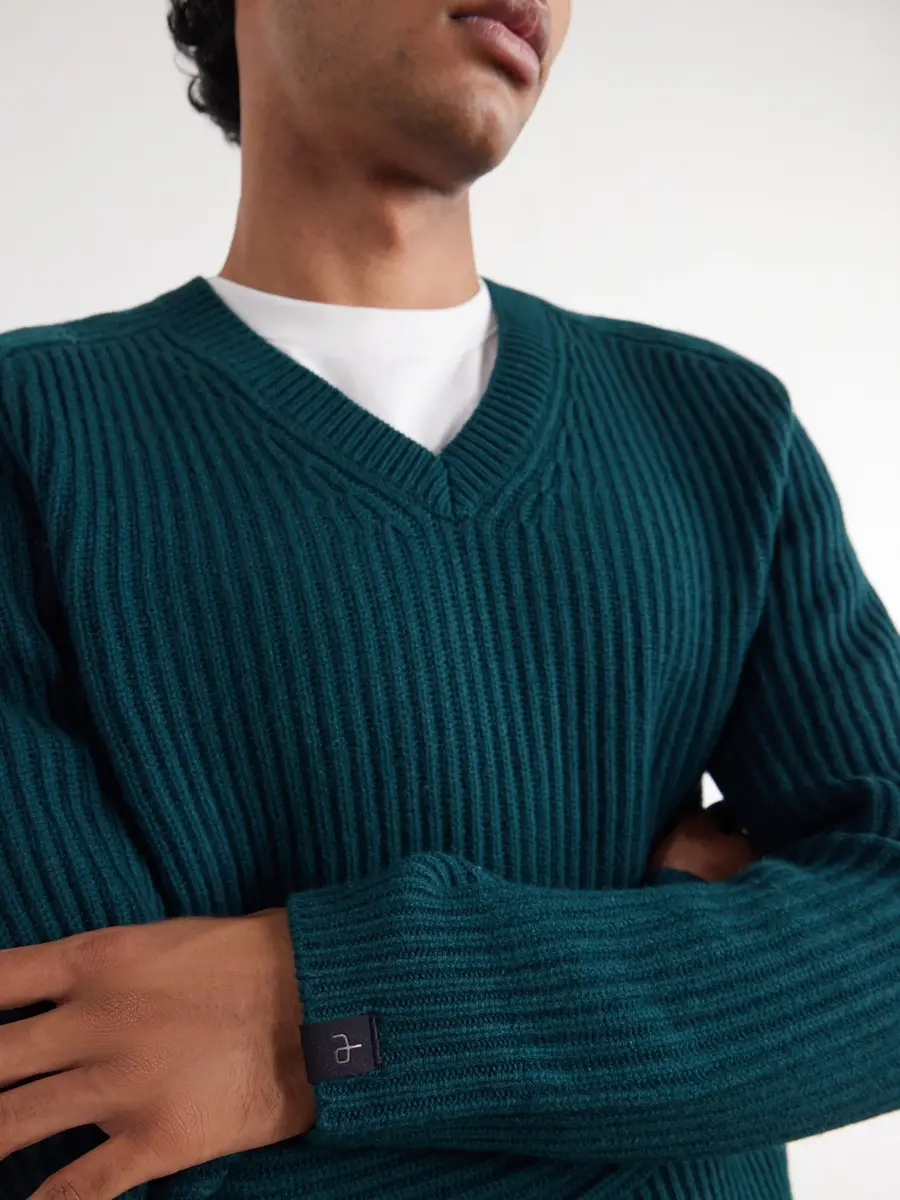 rag & bone Ribbed Wool and Cashmere-Blend Sweater - Men | Thumbnail 5